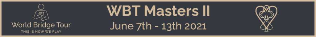 WBT Masters II banner image